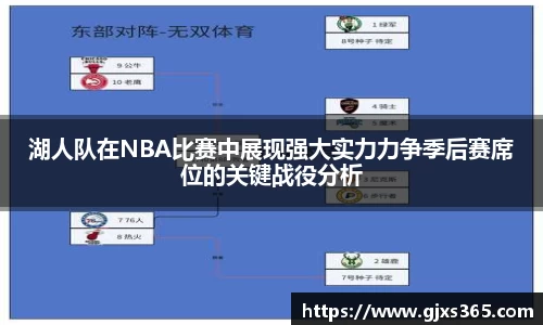 湖人队在NBA比赛中展现强大实力力争季后赛席位的关键战役分析